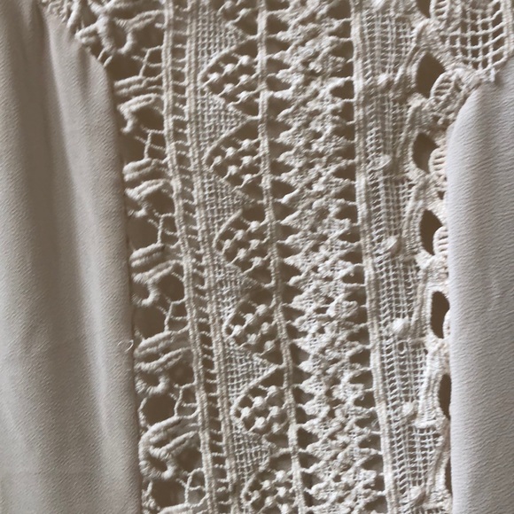 Cream Boho blouse from stitch fix- sz S - Picture 3 of 3